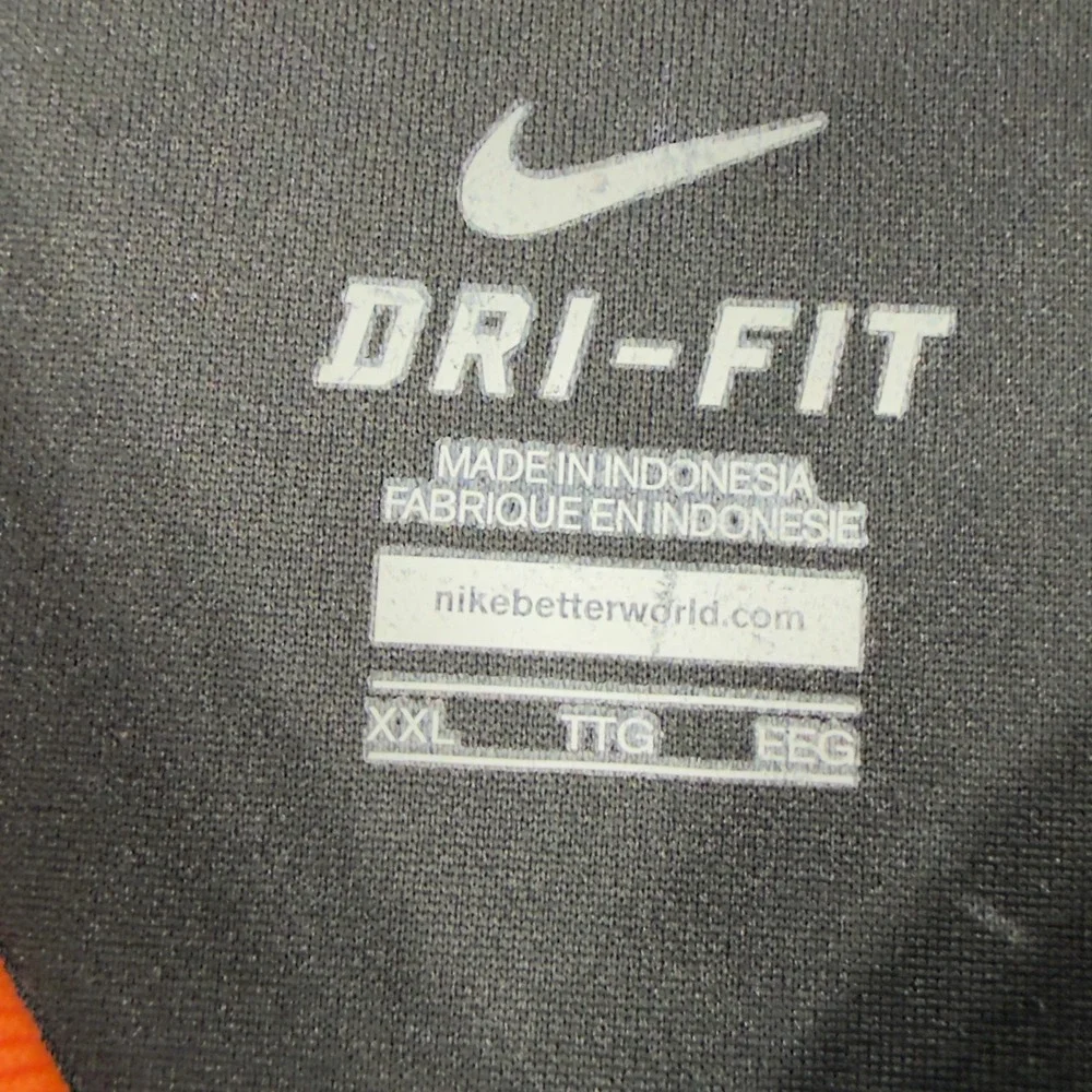 Oklahoma State Cowboys Nike Dri Fit Polo‎ Shirt Womens 2XL Black NCAA Football